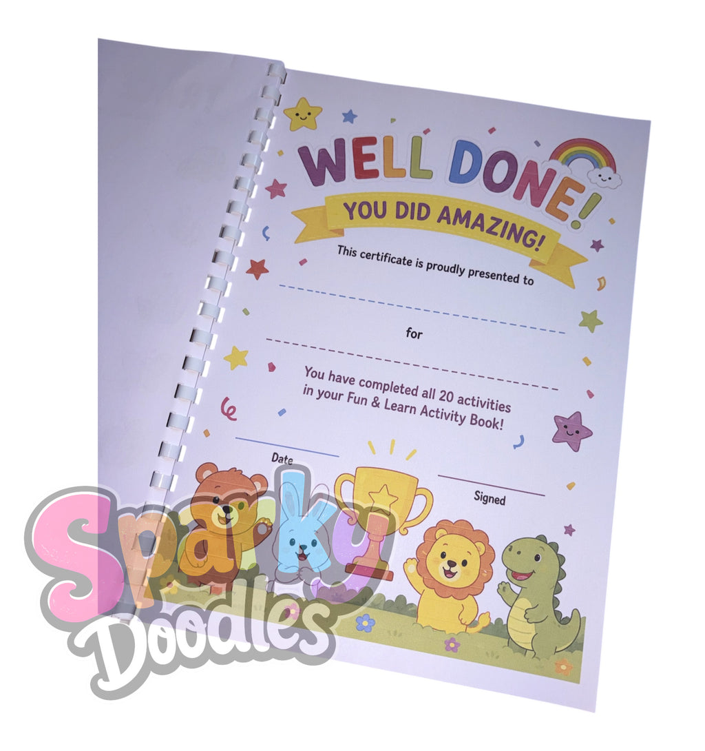 Fun & Learn Activity Book