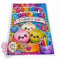 Squishy Dumplings Colouring Book