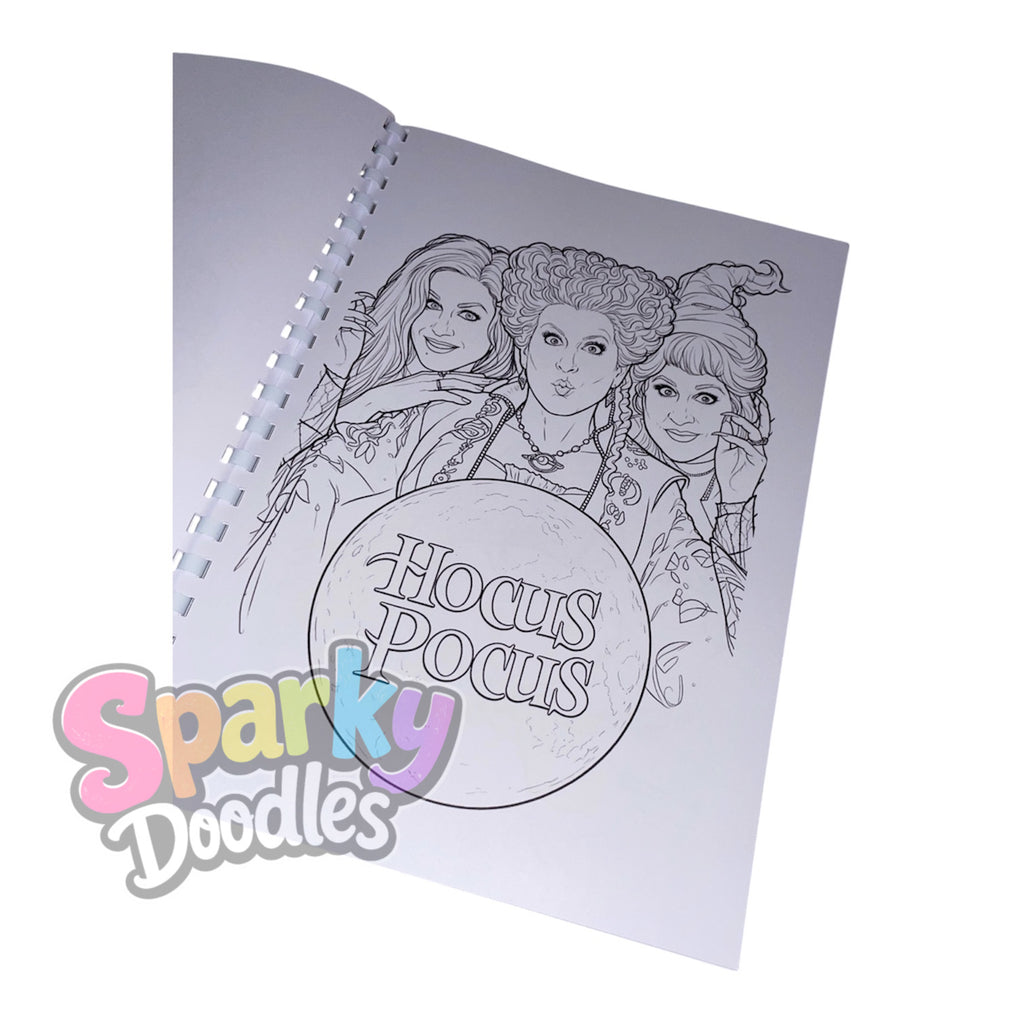 Hocus Pocus Colouring Book