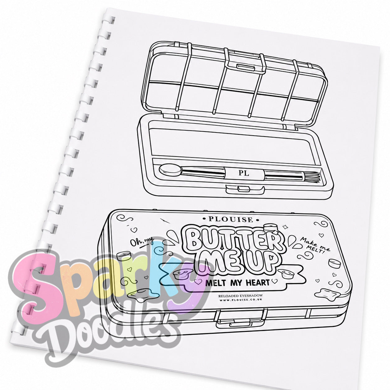 Make Up - P Lou Vol 1 Colouring Book