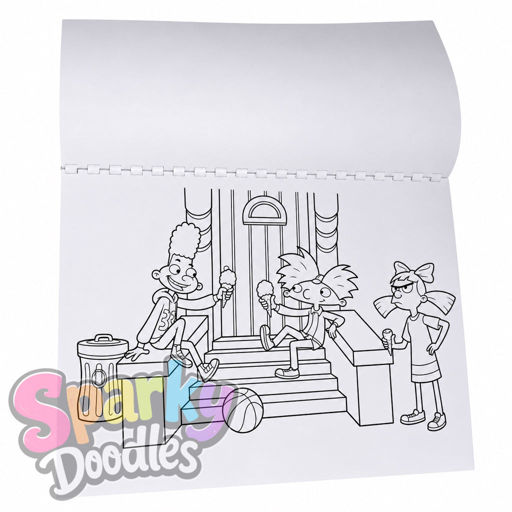 Hey Arnold Colouring Book