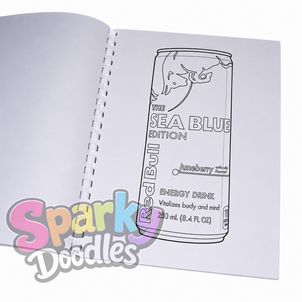 Energy Drink Colouring Book