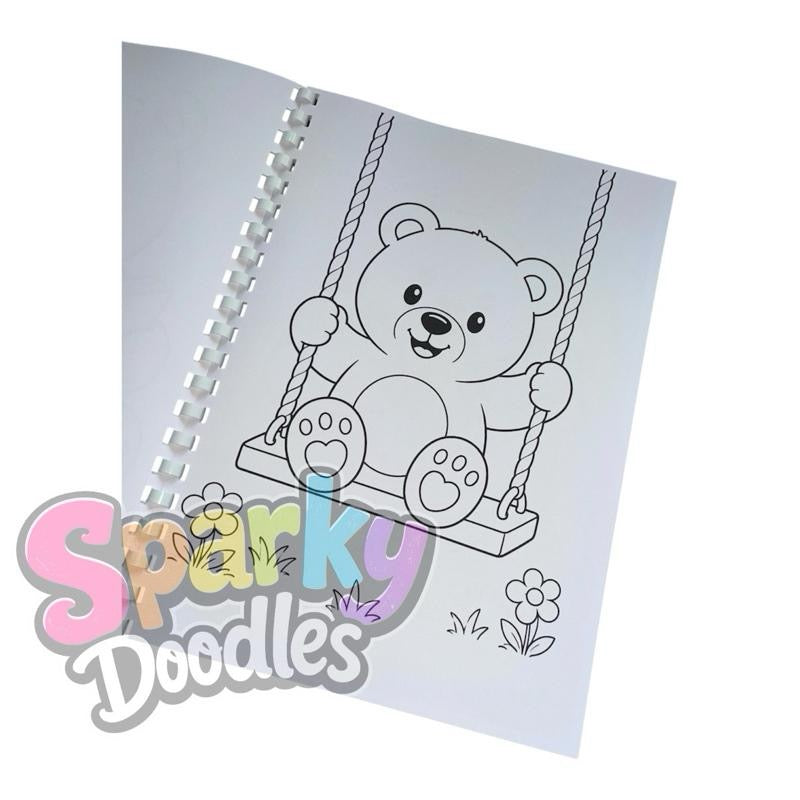 Benny Bubble Bear Colouring Book