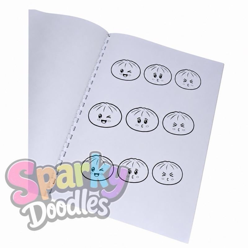 Squishy Dumplings Colouring Book