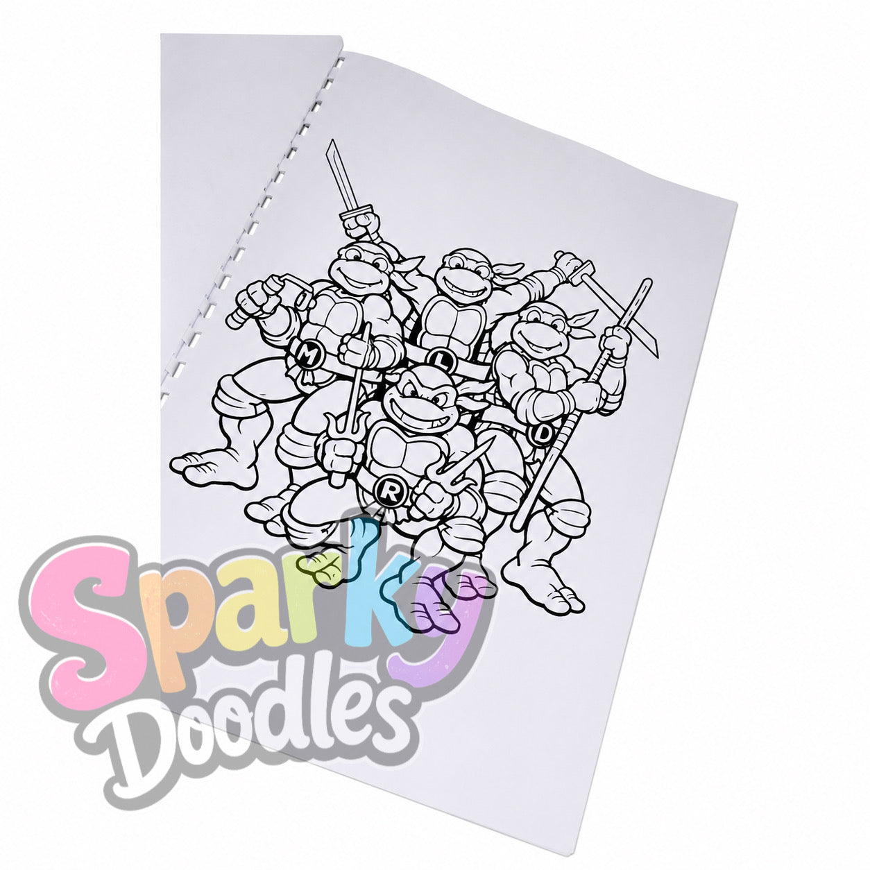 Ninja Turtles Colouring Book