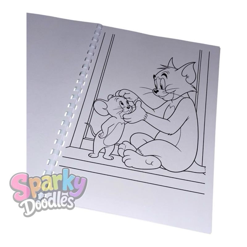 Tom & Jerry Colouring Book