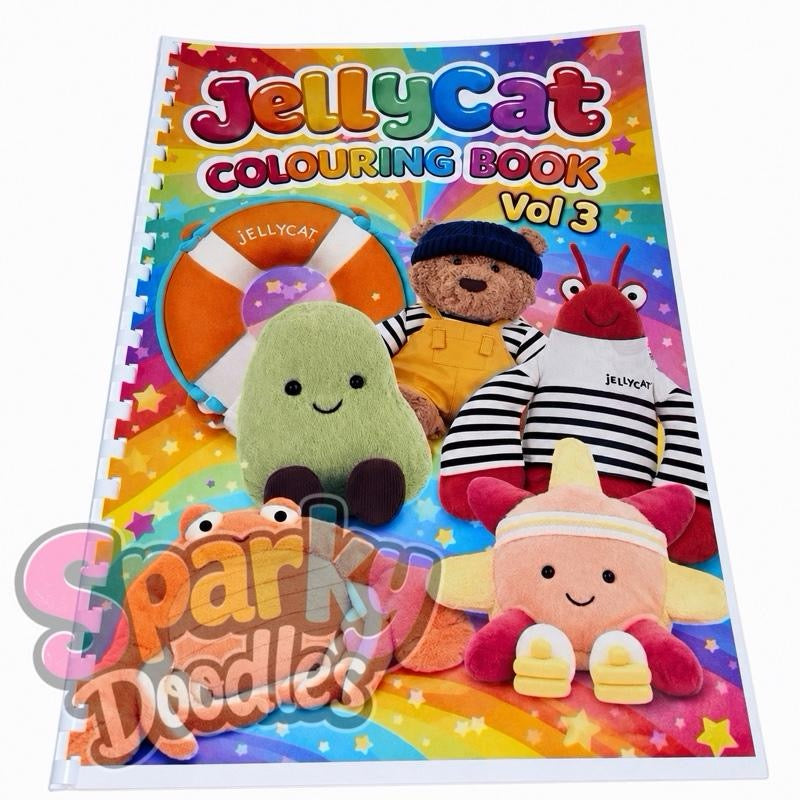 Jelly-Friends - Vol 3 Colouring Book