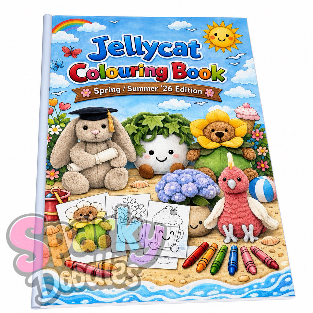JellyCat - Spring/Summer 26 Colouring Book
