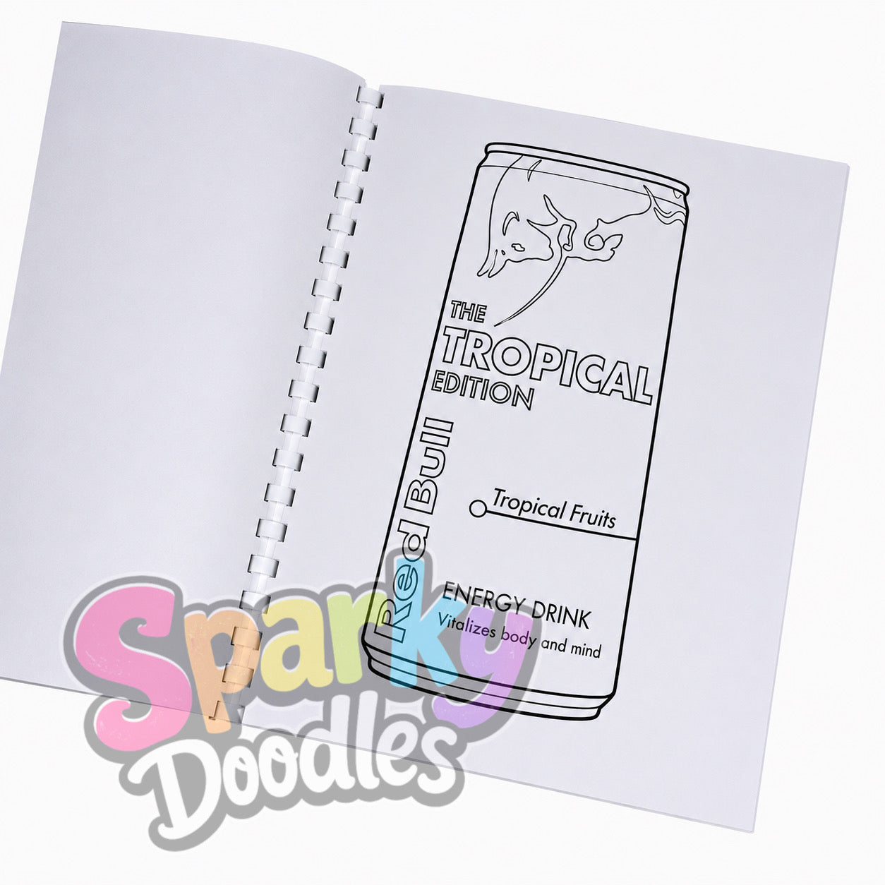 Energy Drink Colouring Book