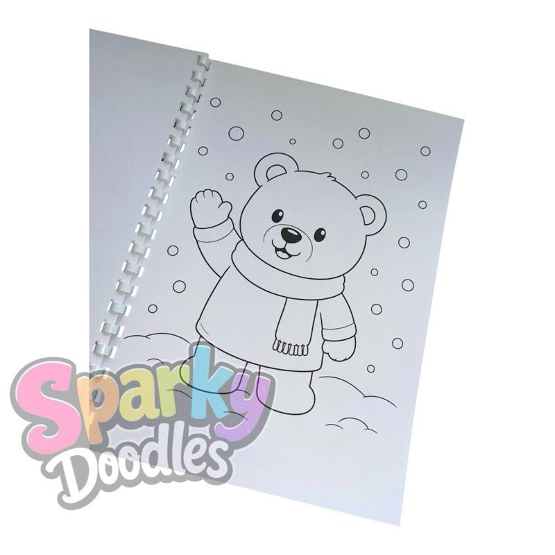 Benny Bubble Bear Colouring Book