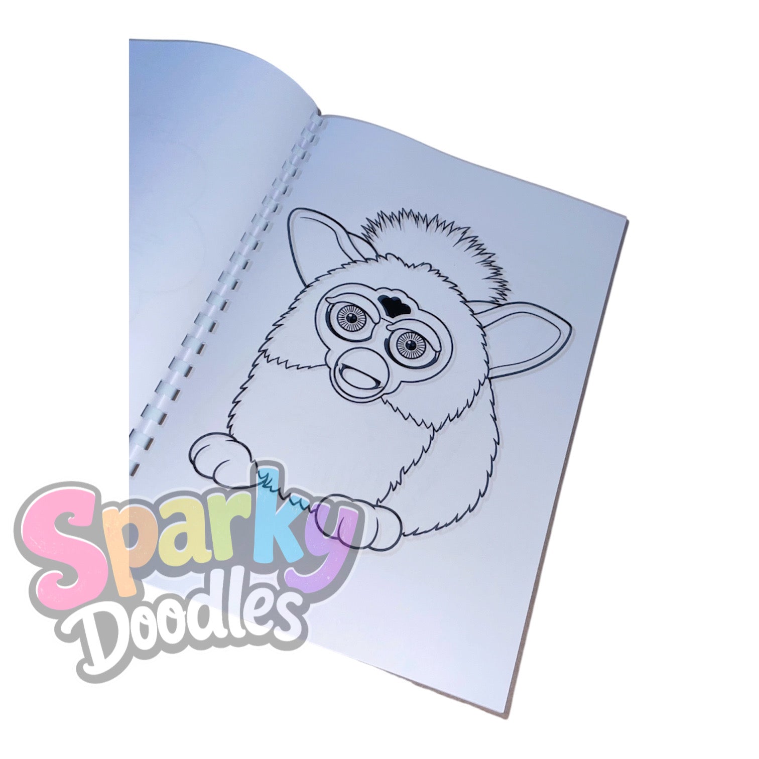 90s Nostalgia Colouring Book