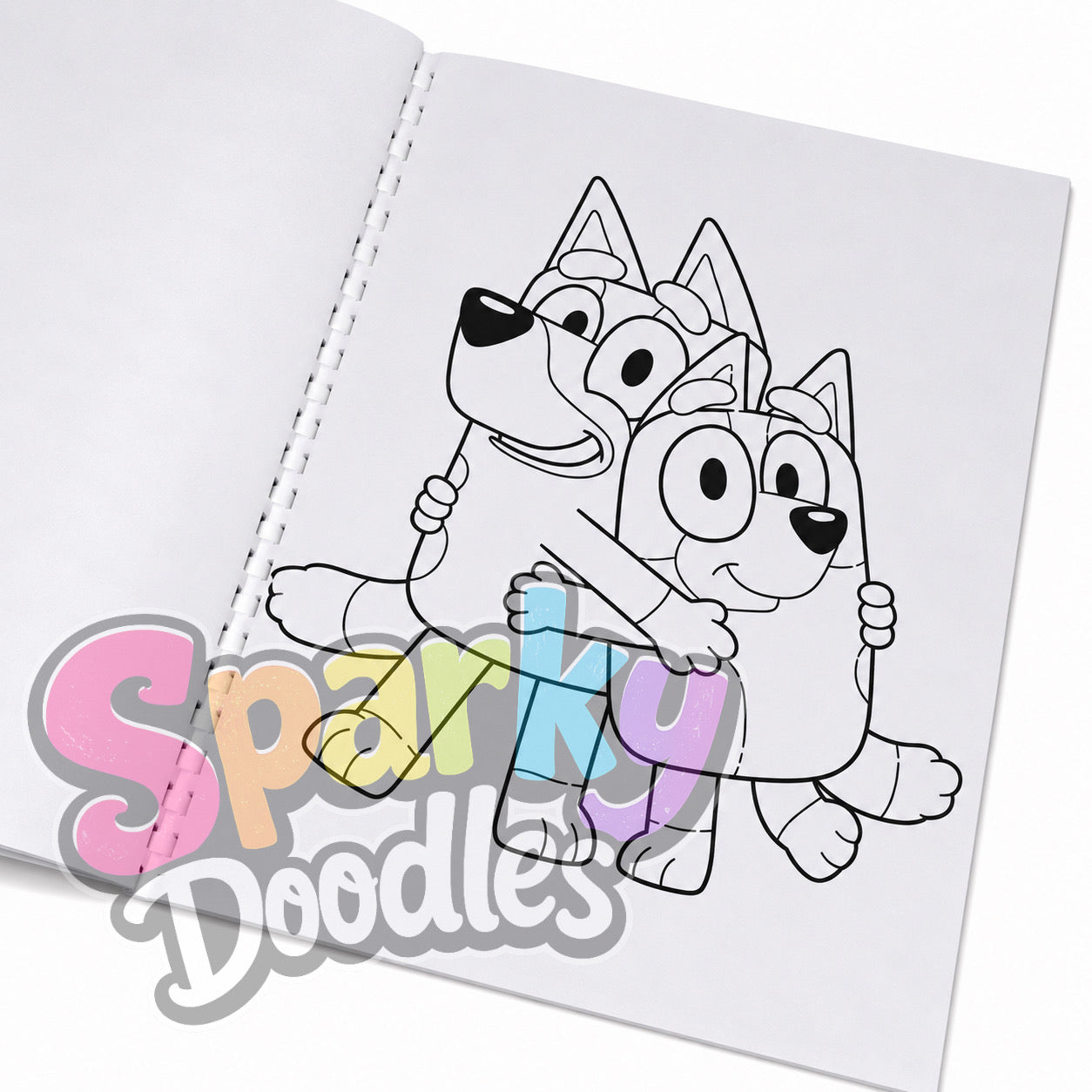 Bluey Colouring Book