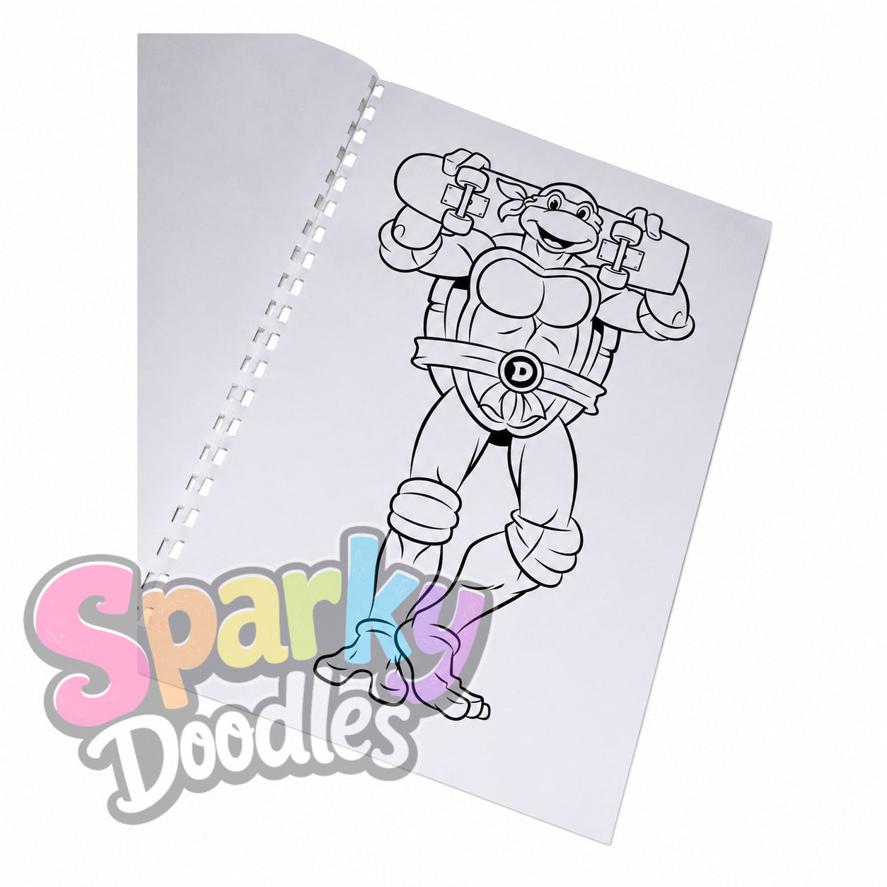 Ninja Turtles Colouring Book