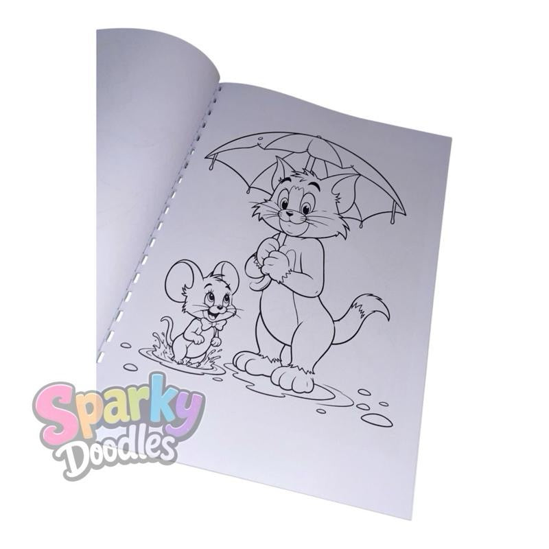 Tom & Jerry Colouring Book