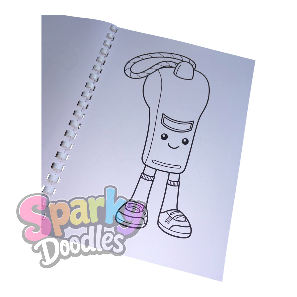 Jelly Friends - Vol 4 Colouring Book