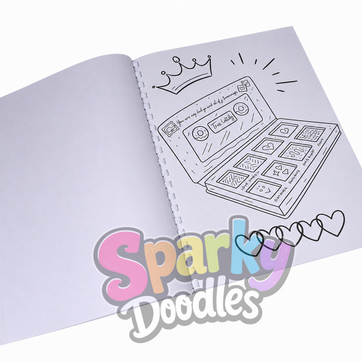 Make Up - Candy Theme Colouring Book