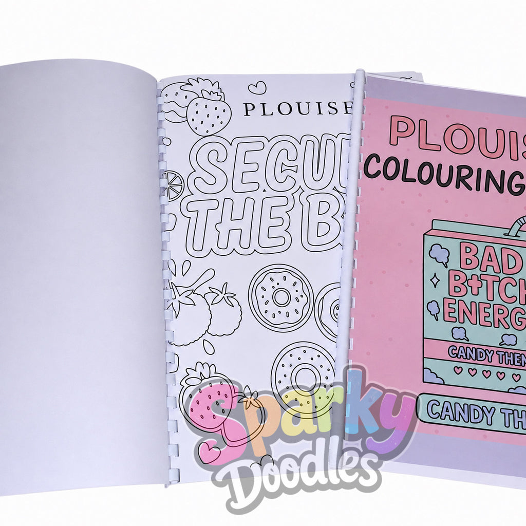 Make Up - Candy Theme Colouring Book