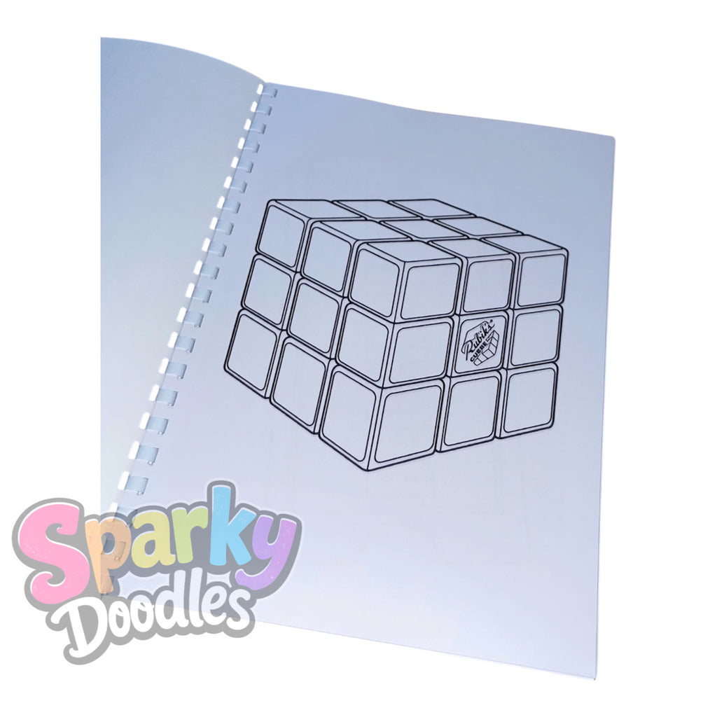 90s Nostalgia Colouring Book
