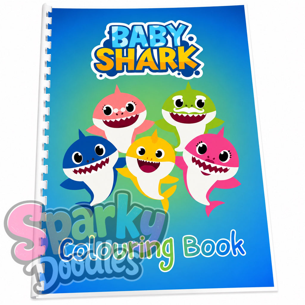 Baby Shark Colouring Book