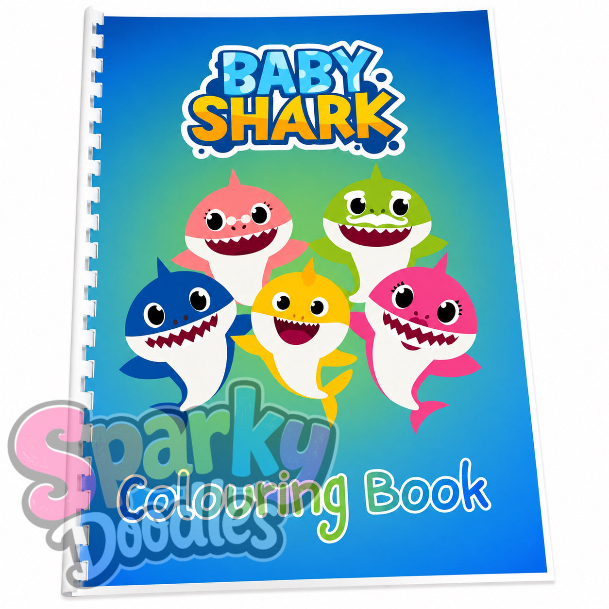 Baby Shark Colouring Book