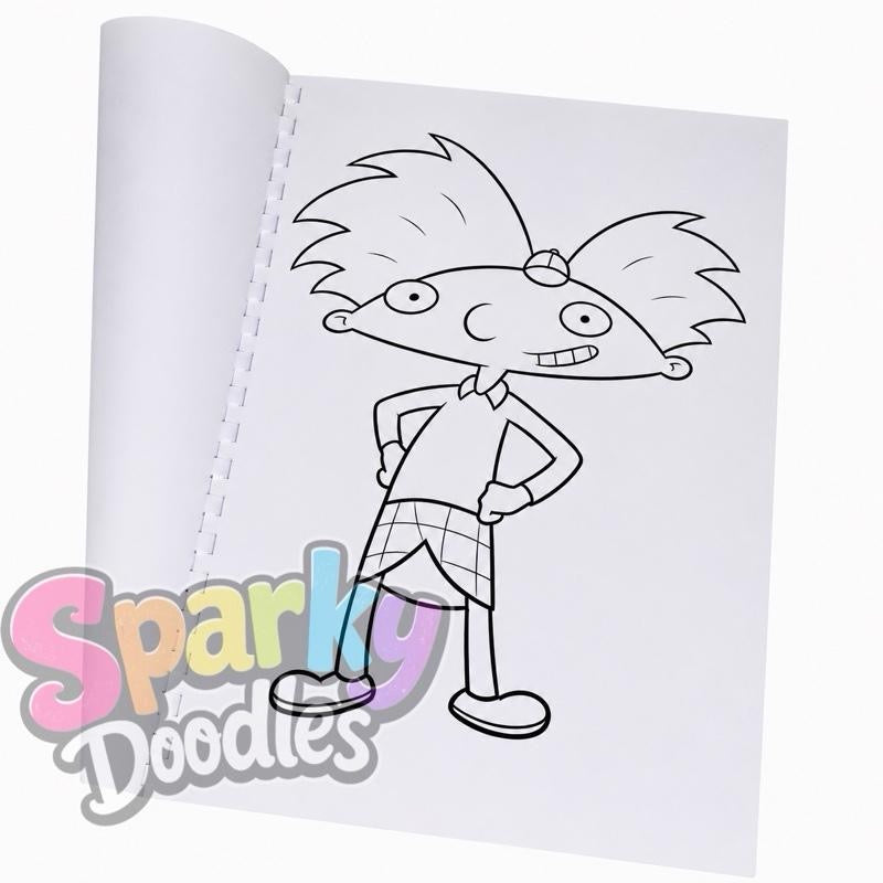 Hey Arnold Colouring Book