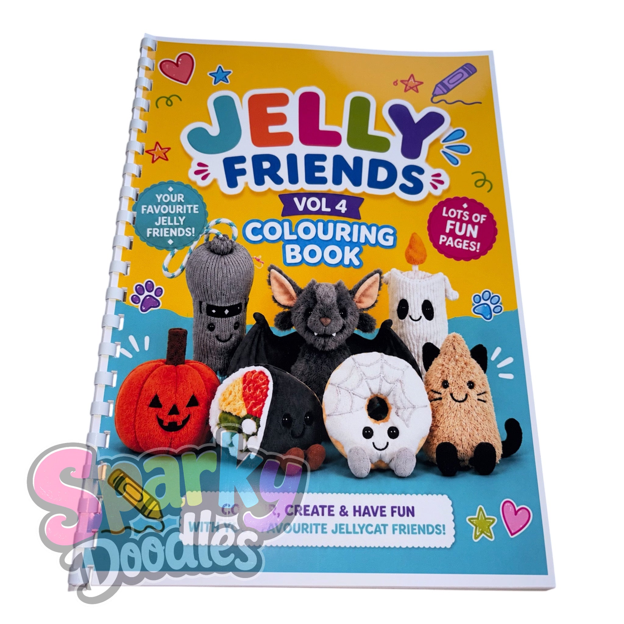 Jelly Friends - Vol 4 Colouring Book