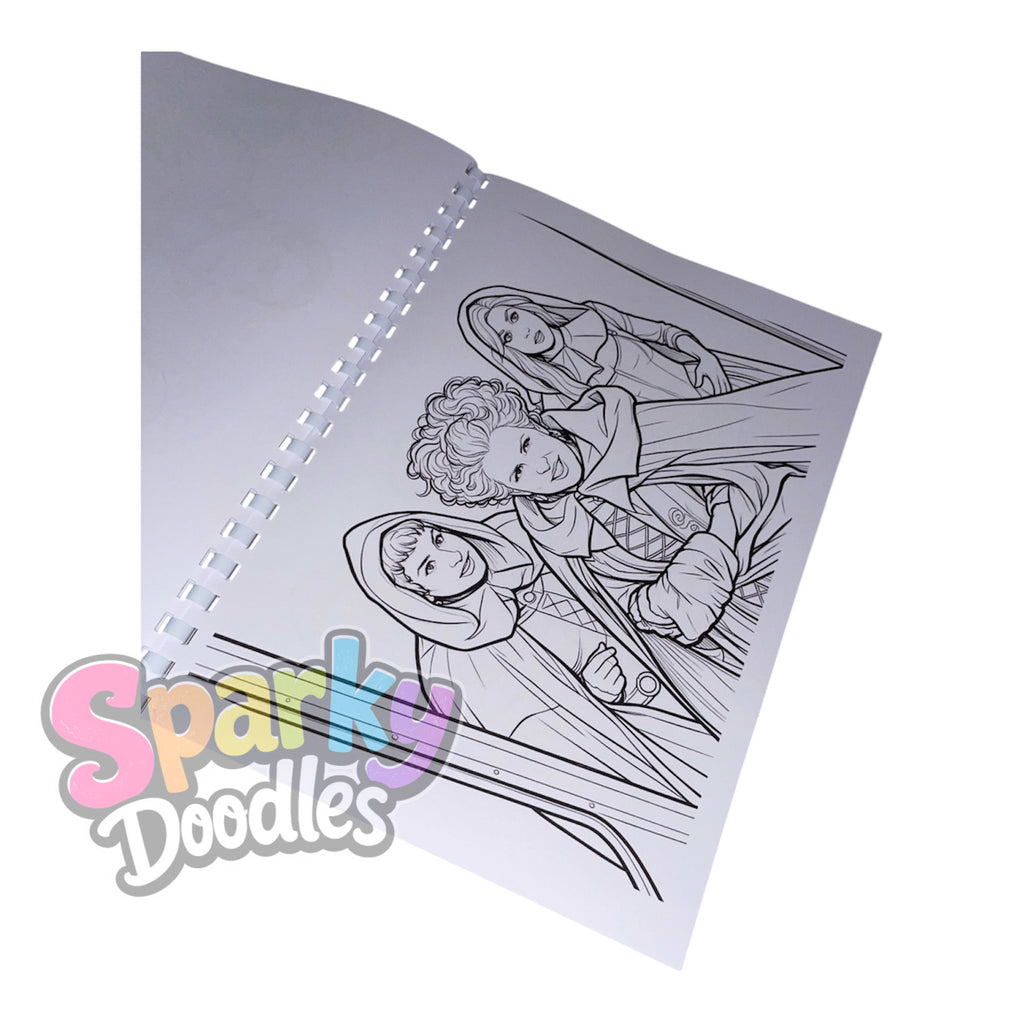 Hocus Pocus Colouring Book