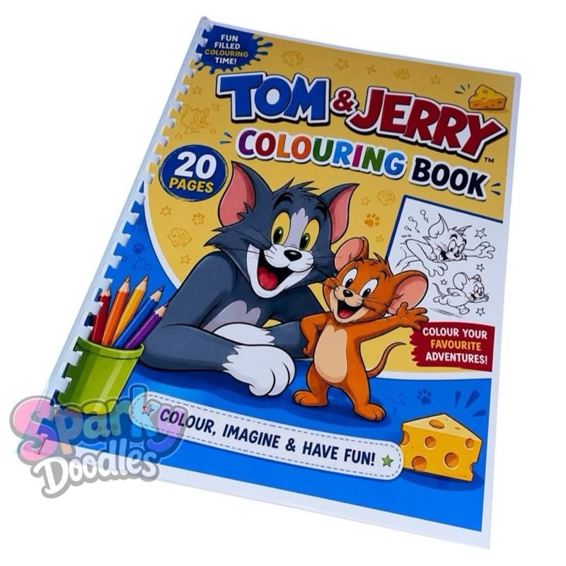 Tom & Jerry Colouring Book