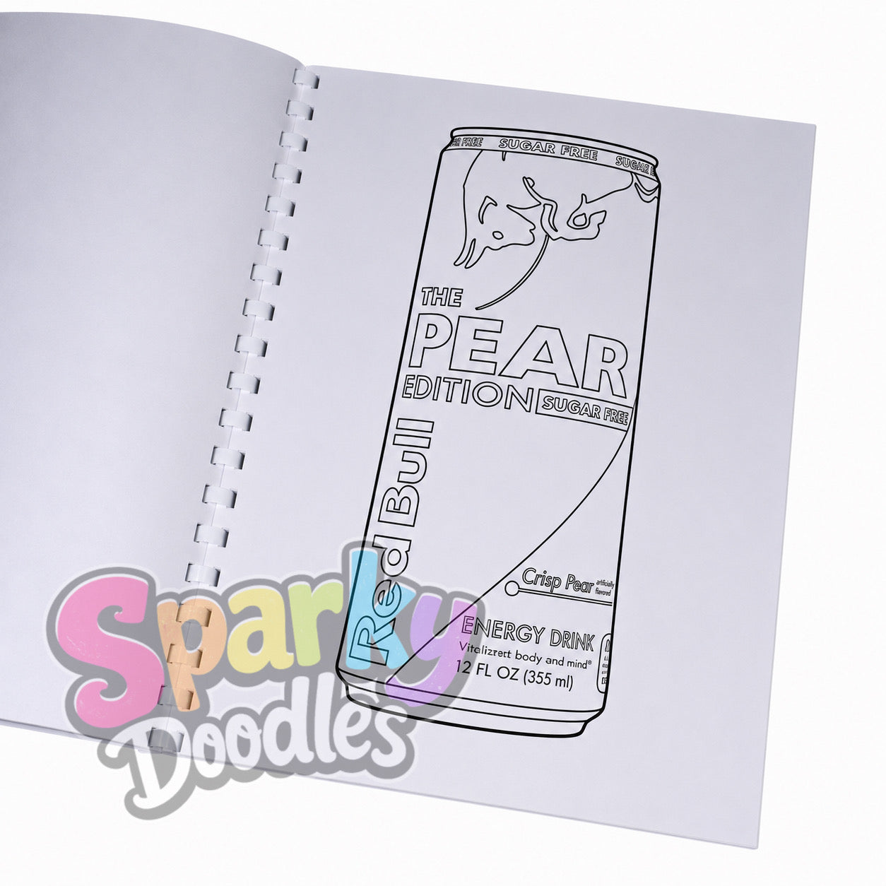 Energy Drink Colouring Book