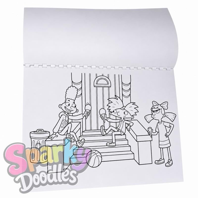 Hey Arnold Colouring Book