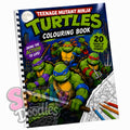 Ninja Turtles Colouring Book