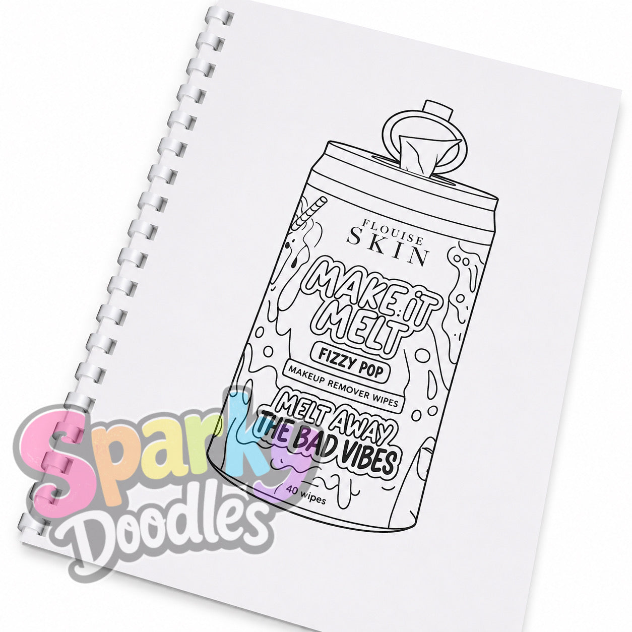 Make Up - P Lou Vol 1 Colouring Book