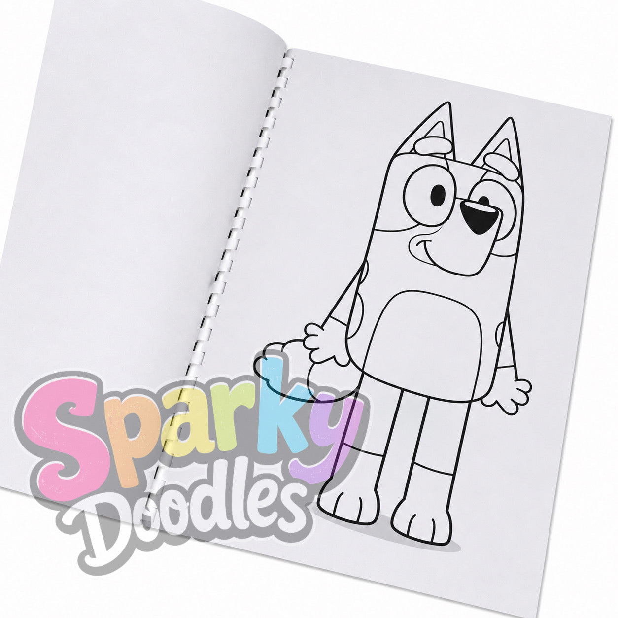 Bluey Colouring Book