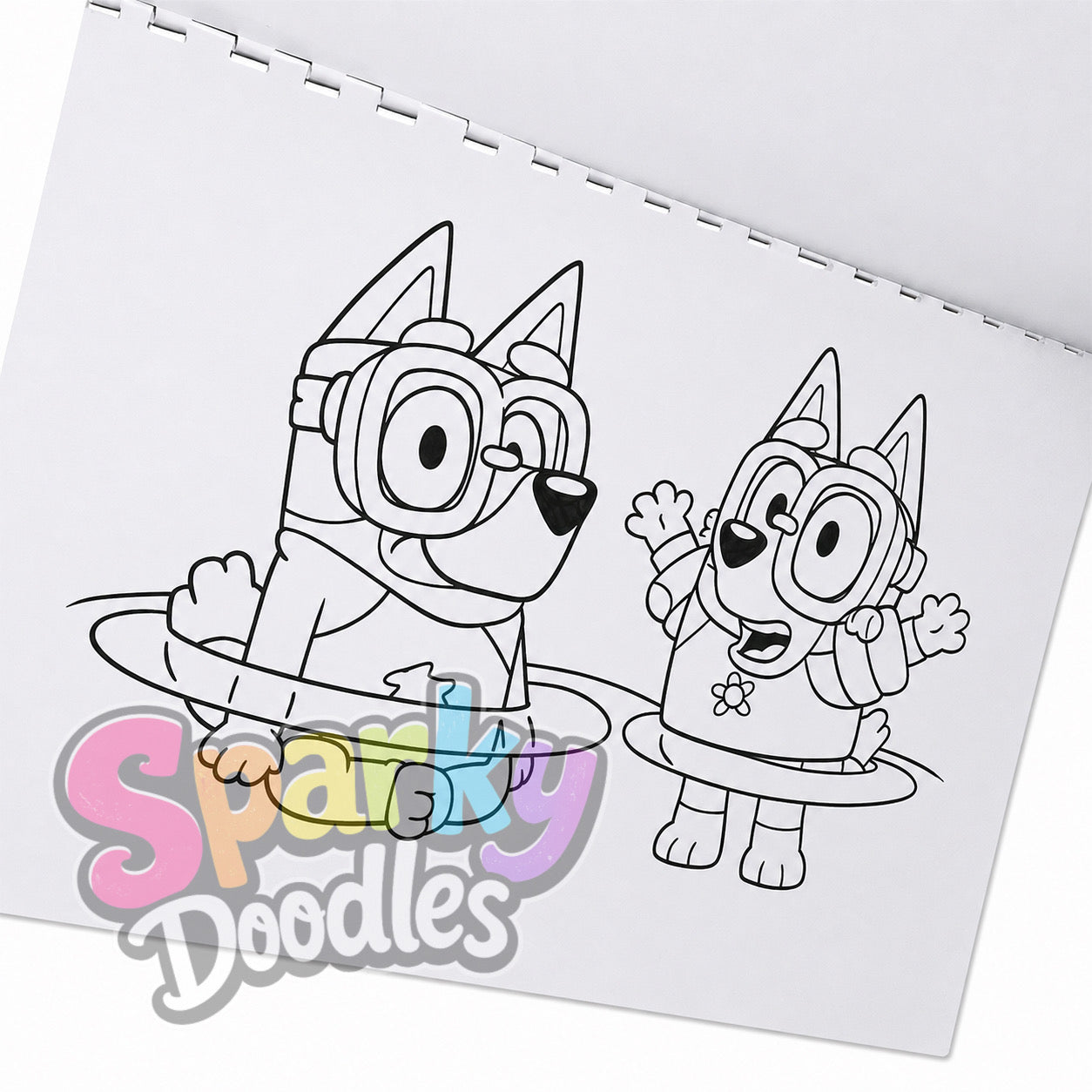 Bluey Colouring Book