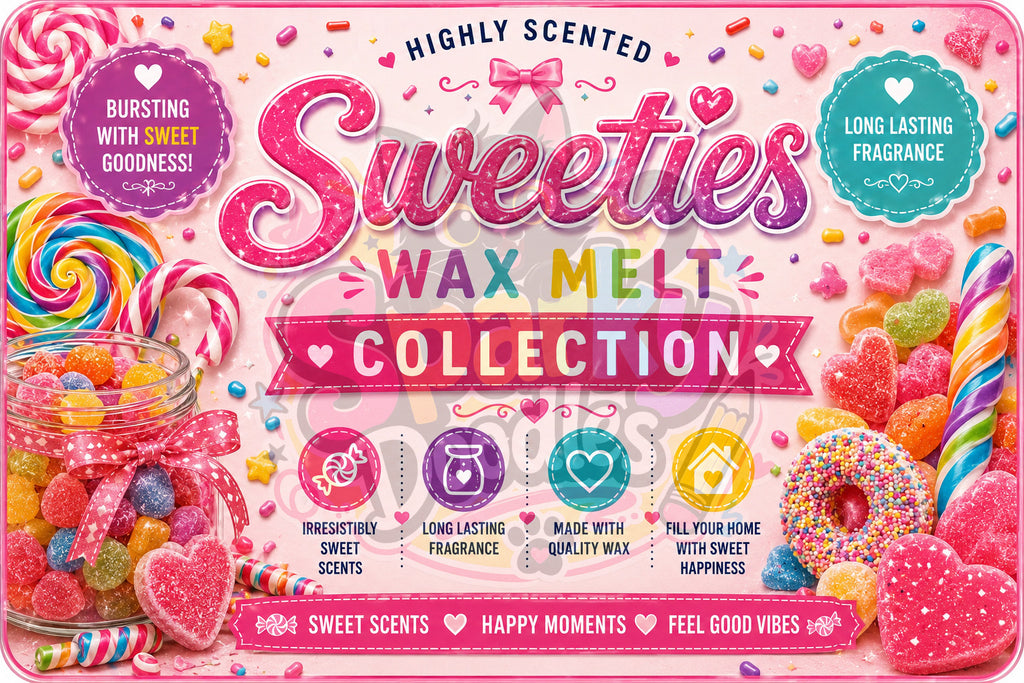 HB Wax Melt Collection Labels
