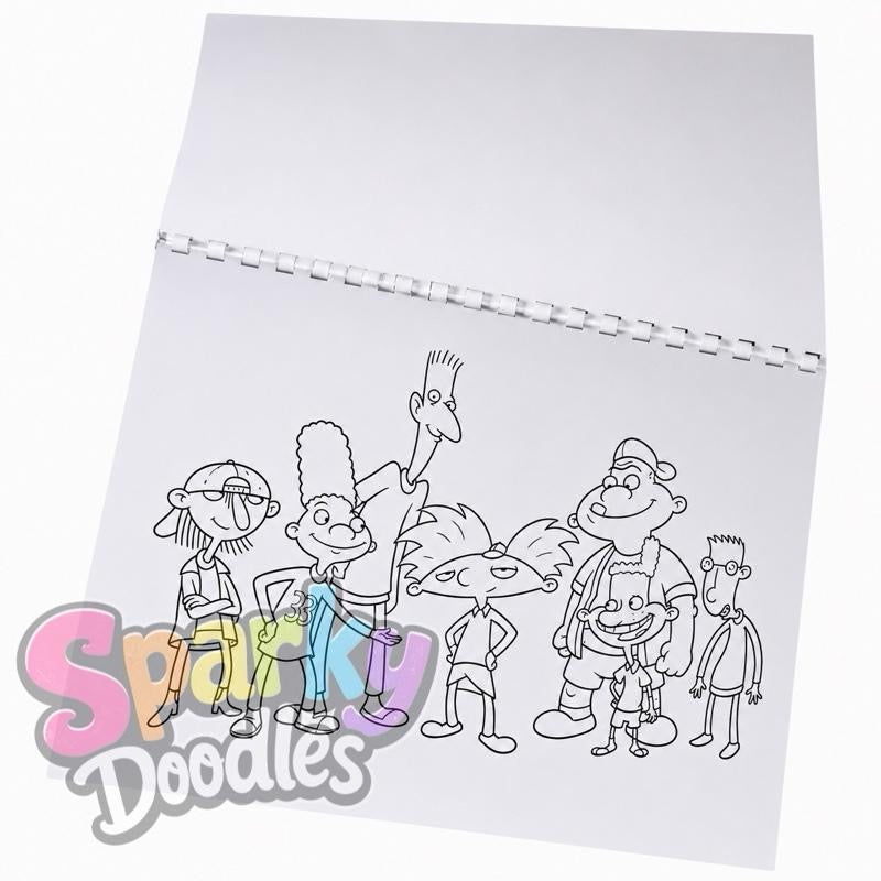 Hey Arnold Colouring Book