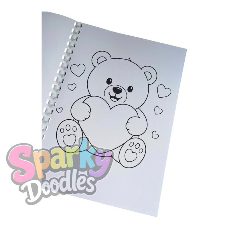 Benny Bubble Bear Colouring Book