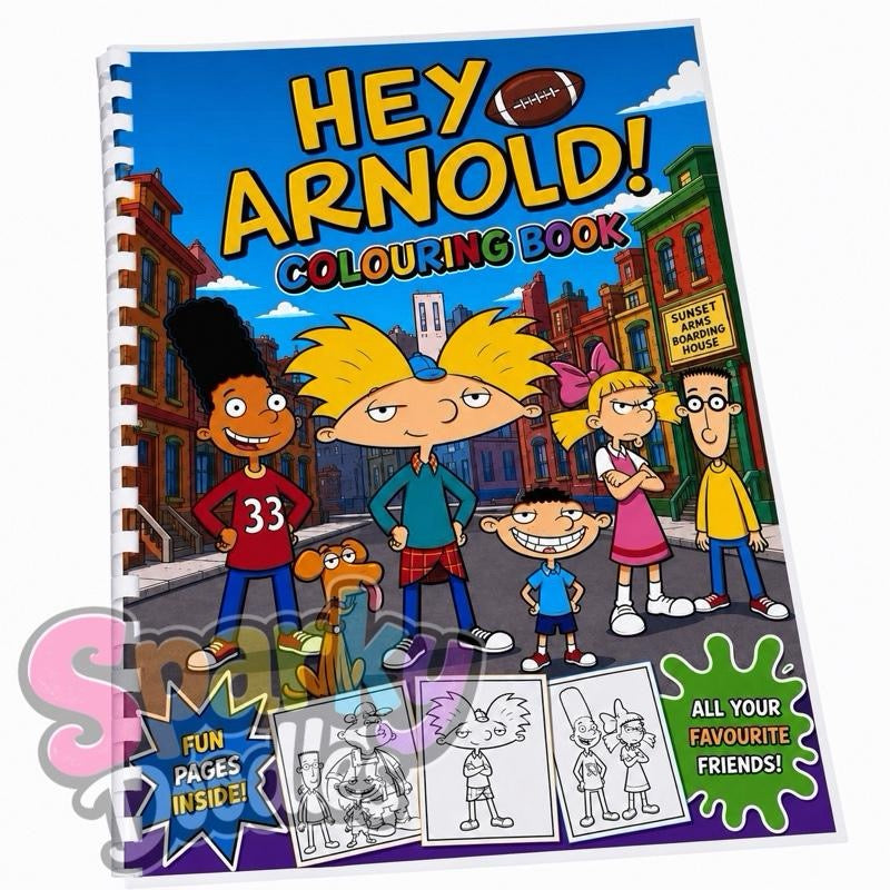 Hey Arnold Colouring Book