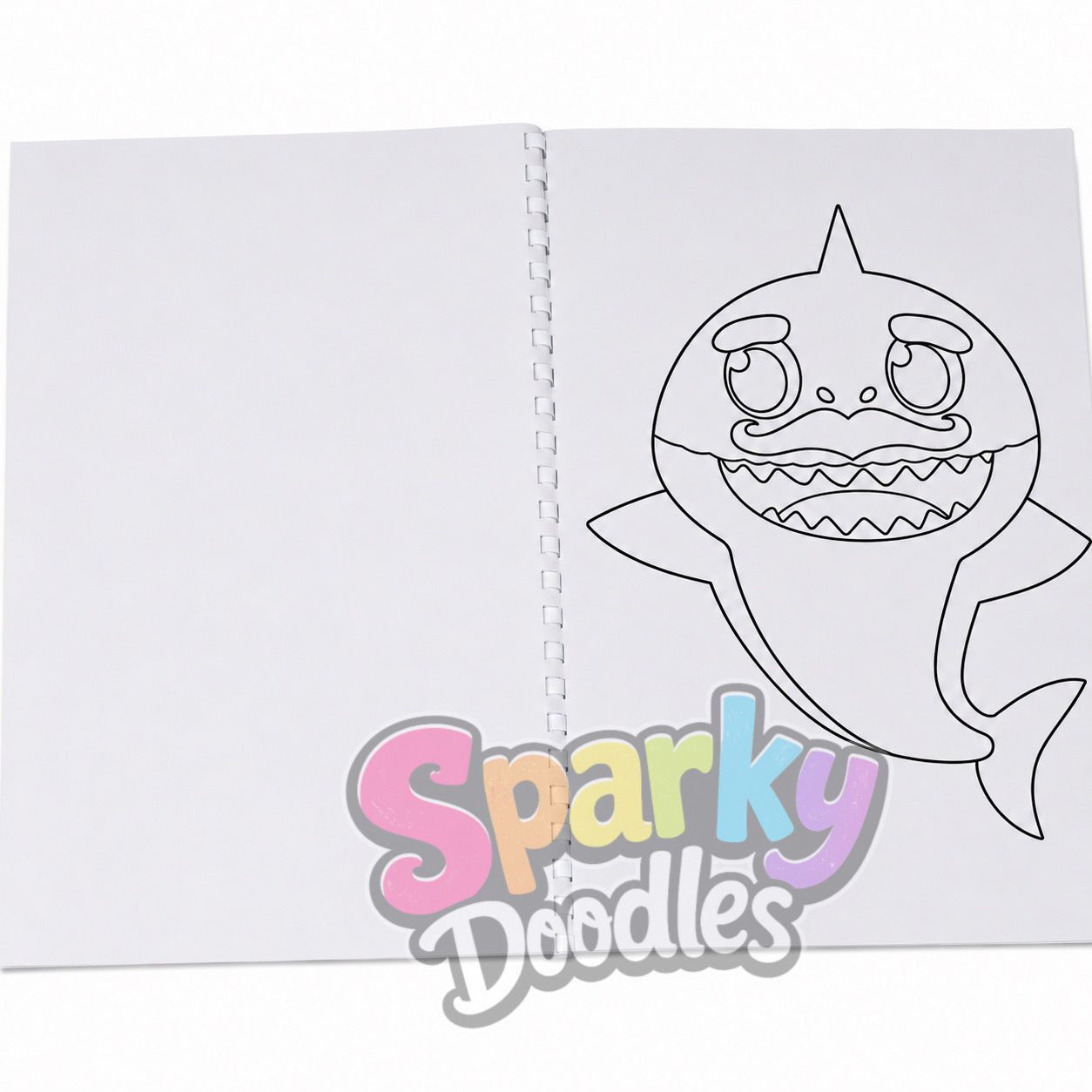 Baby Shark Colouring Book