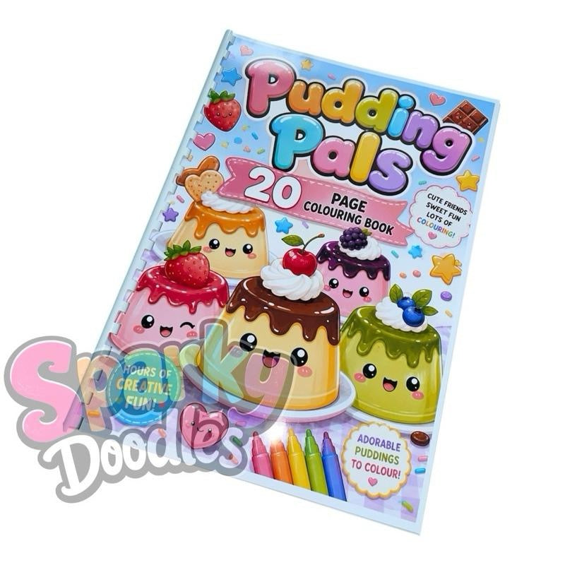 Pudding Pals Colouring Book