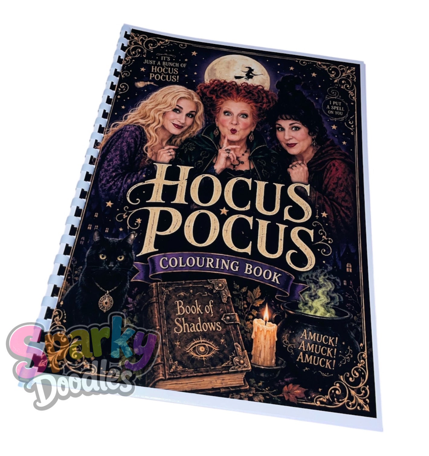Hocus Pocus Colouring Book