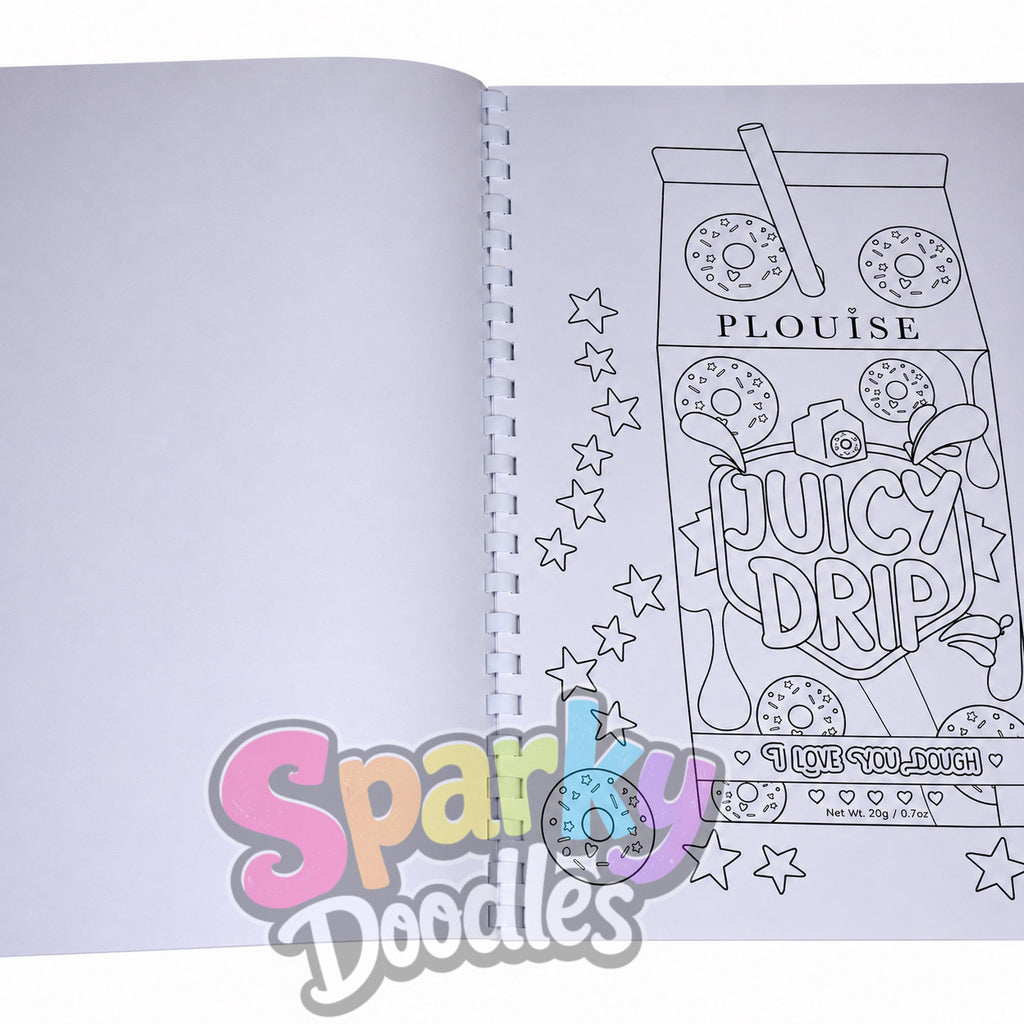 Make Up - Candy Theme Colouring Book