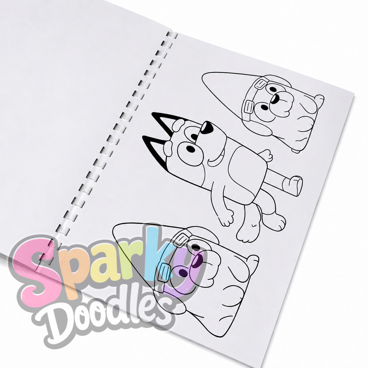 Bluey Colouring Book