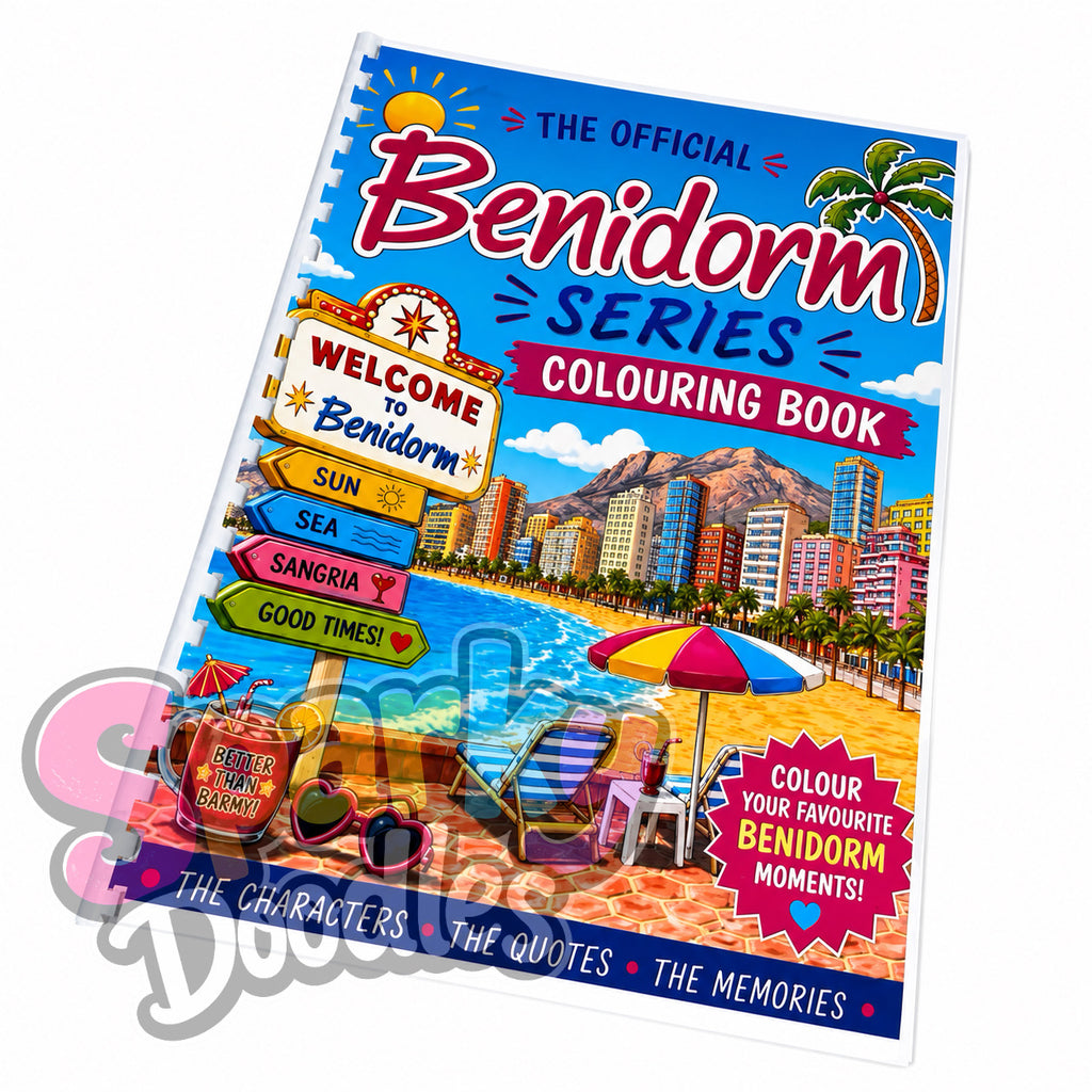 Benidorm Colouring Book