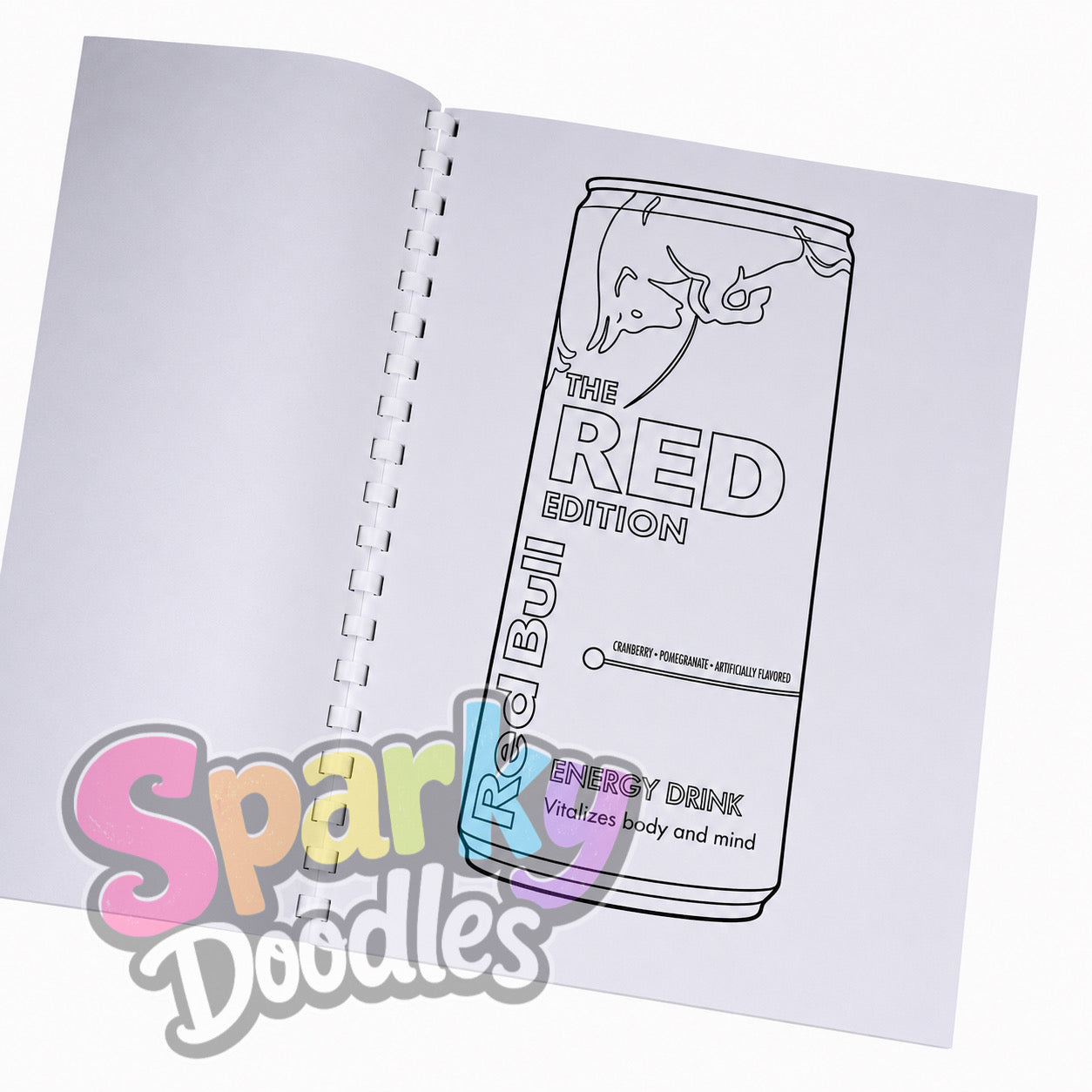 Energy Drink Colouring Book