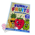 Funny Fruits Colouring Book
