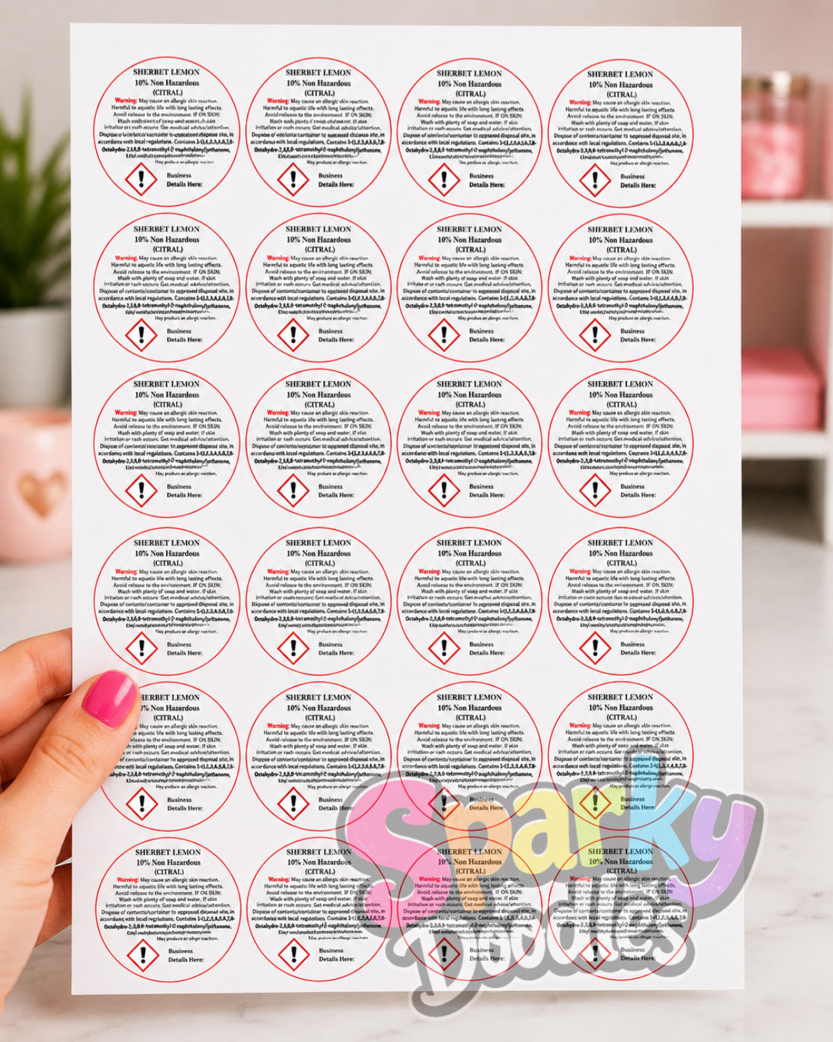 CLP Labels - Please Make Sure All Templates Are Available On Your Suppliers Site Before Ordering
