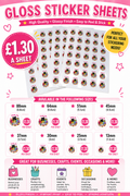 Glossy Stickers