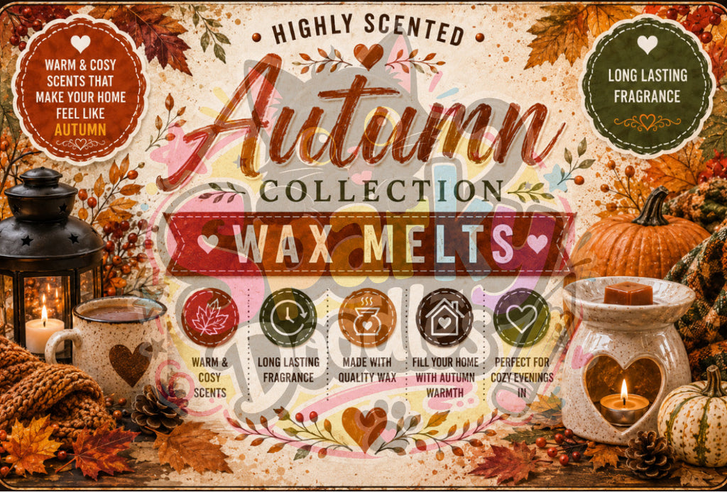 HB Wax Melt Collection Labels