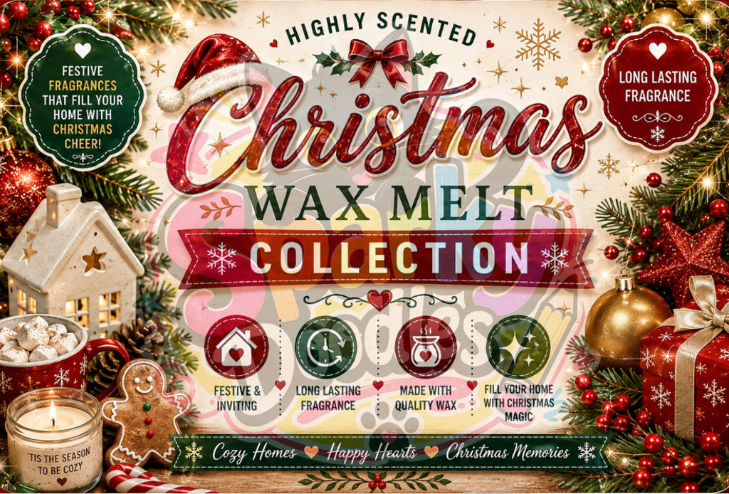 HB Wax Melt Collection Labels